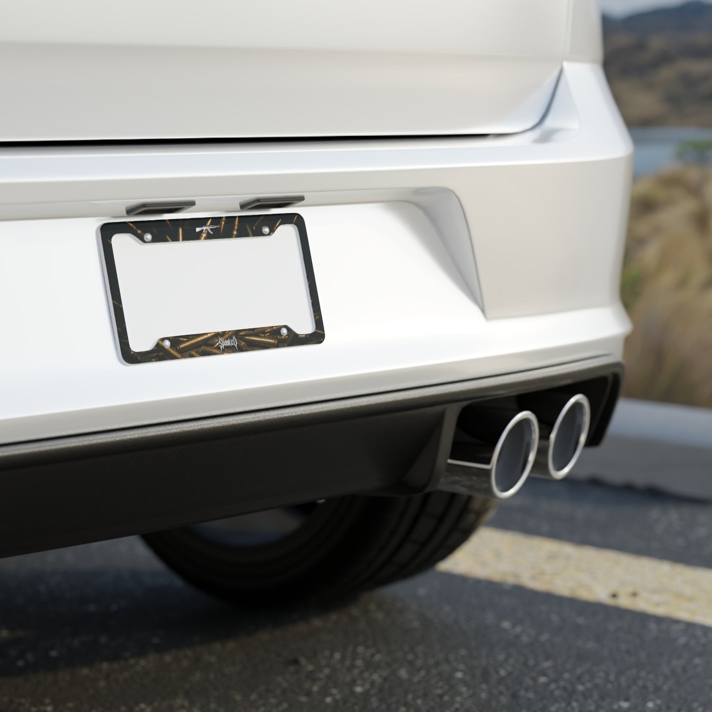 “556” License Plate Frame