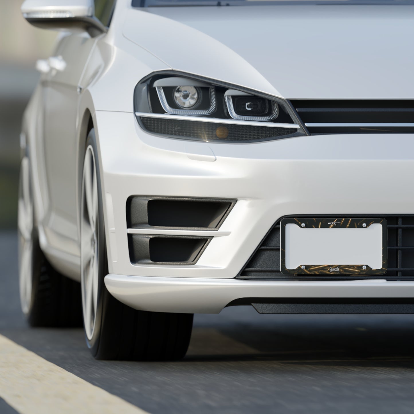“556” License Plate Frame