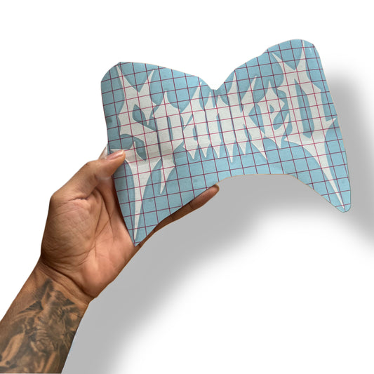 “Spanked” logo decal